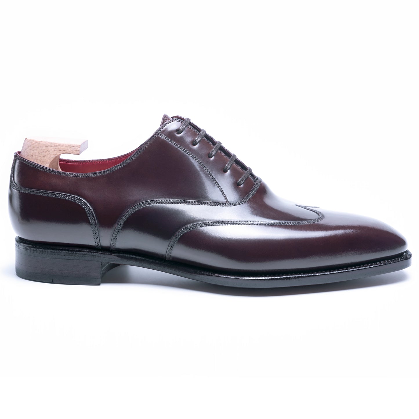 TLB Mallorca leather shoes - Men's Oxford shoes - Cordovan