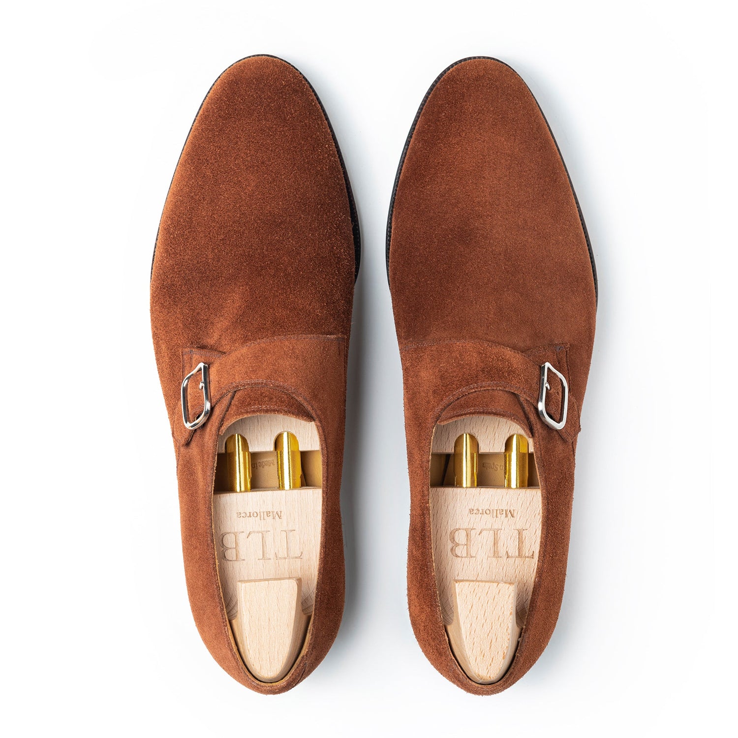 TLB Mallorca leather shoes - Men's monk shoes