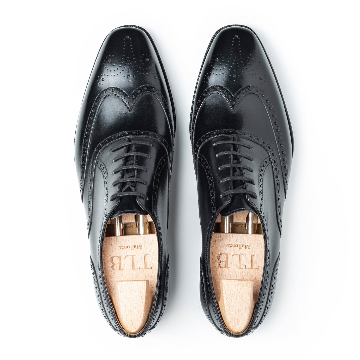 TLB Mallorca leather shoes - Men's wingtip shoes