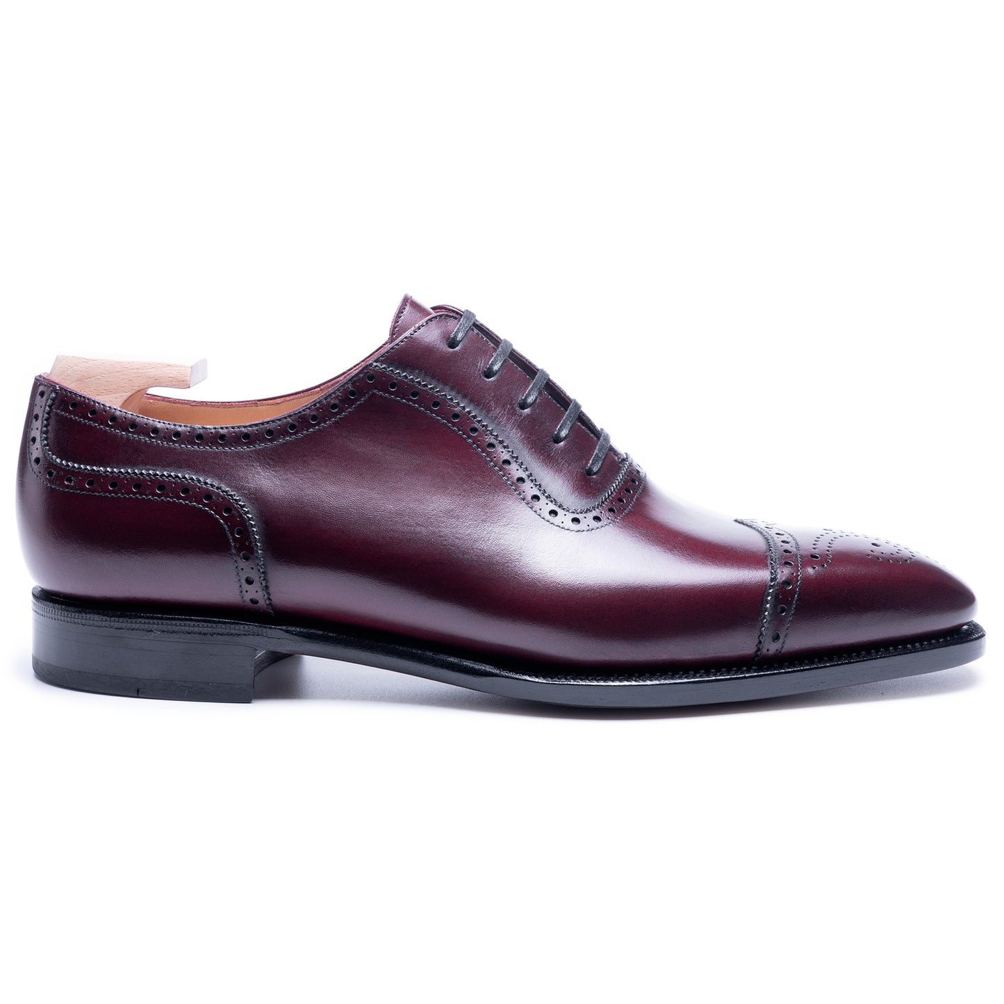 TLB Mallorca leather shoes 269 / PICASSO / VEGANO BURGUNDY