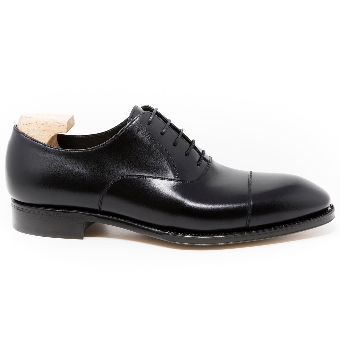 TLB Mallorca leather shoes 502 / ALAN / BOXCALF BLACK