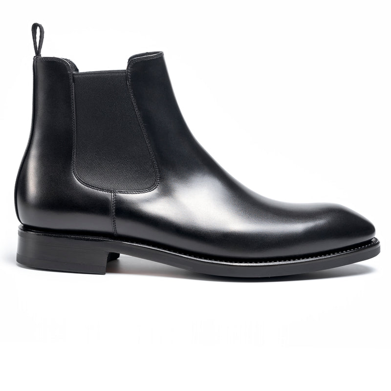 TLB Mallorca leather shoes 511 / ALAN / BOXCALF BLACK