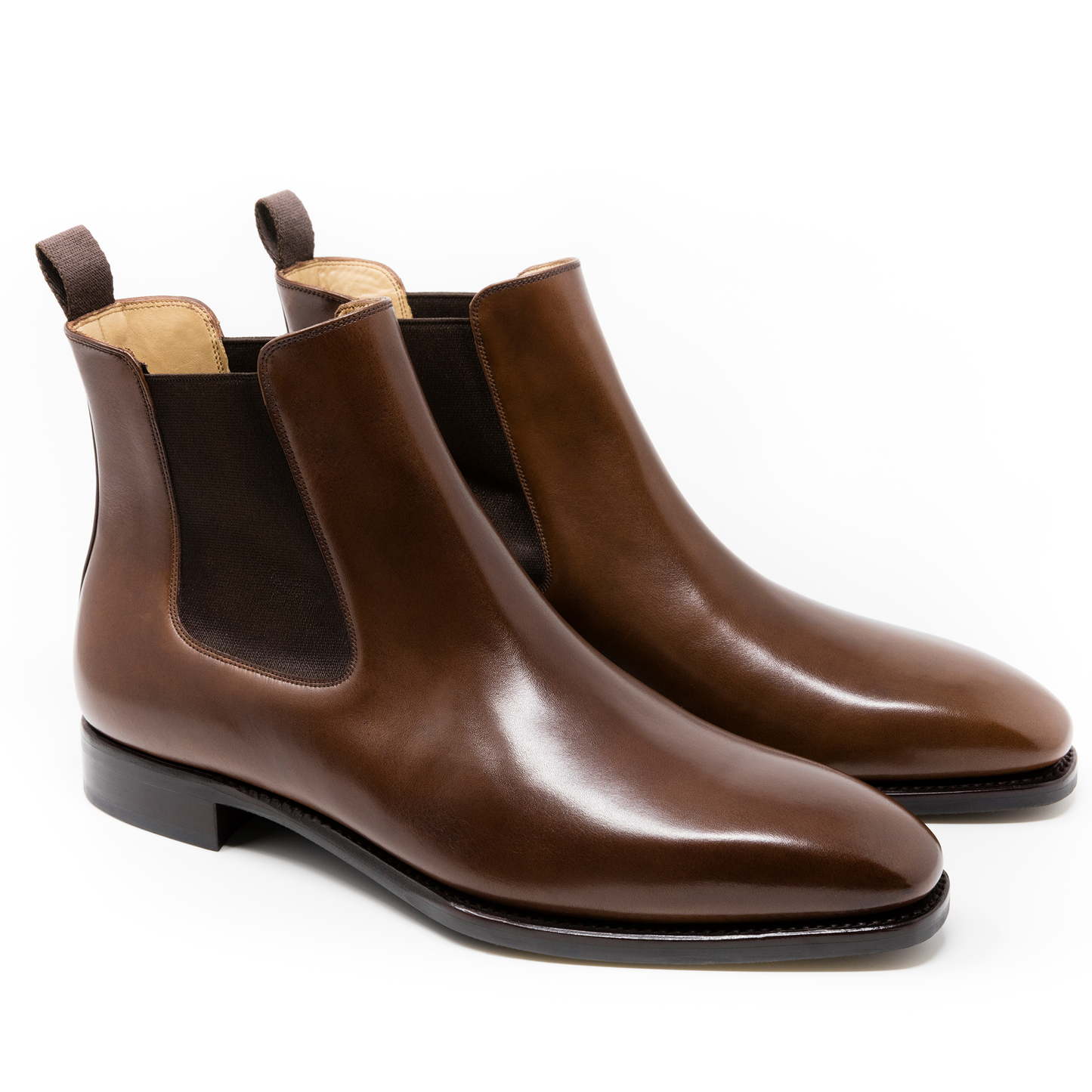 TLB Mallorca leather shoes 131 / PICASSO / VEGANO BROWN