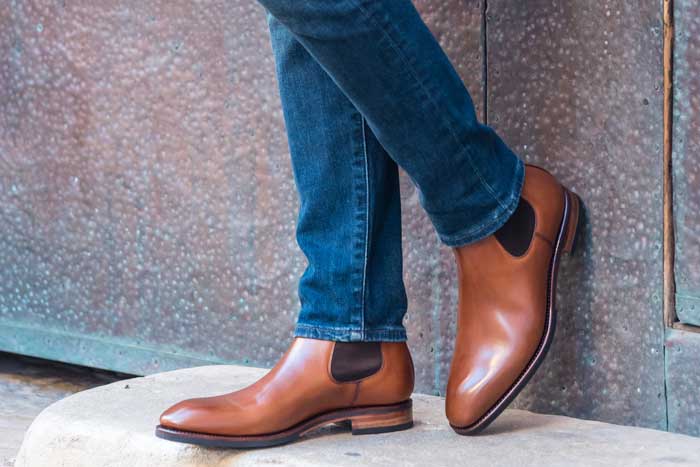 Leather Chelsea Boots - TLB Mallorca