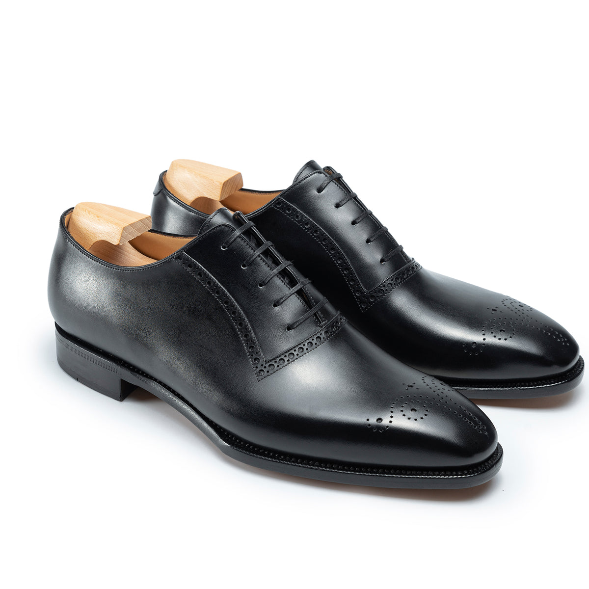 Mezlan \'Picasso\' Square Toe Black Leather Oxfords Men\'s Size 11.5 Amazon.com | Mezlan - Men main image 2
