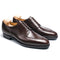 TLB Mallorca leather shoes 135 / VELAZQUEZ / HATCH GRAIN DARK BROWN 