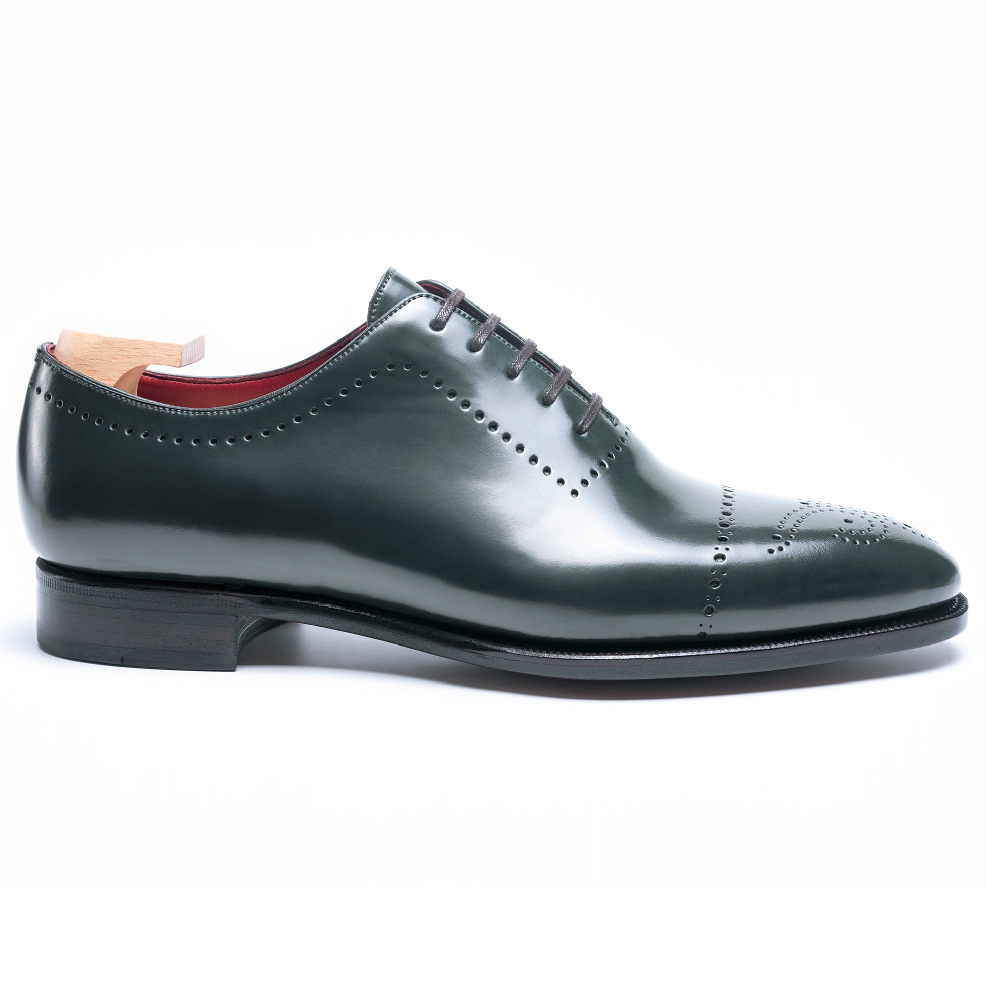 TLB Mallorca leather shoes - Men's Oxford shoes - Cordovan
