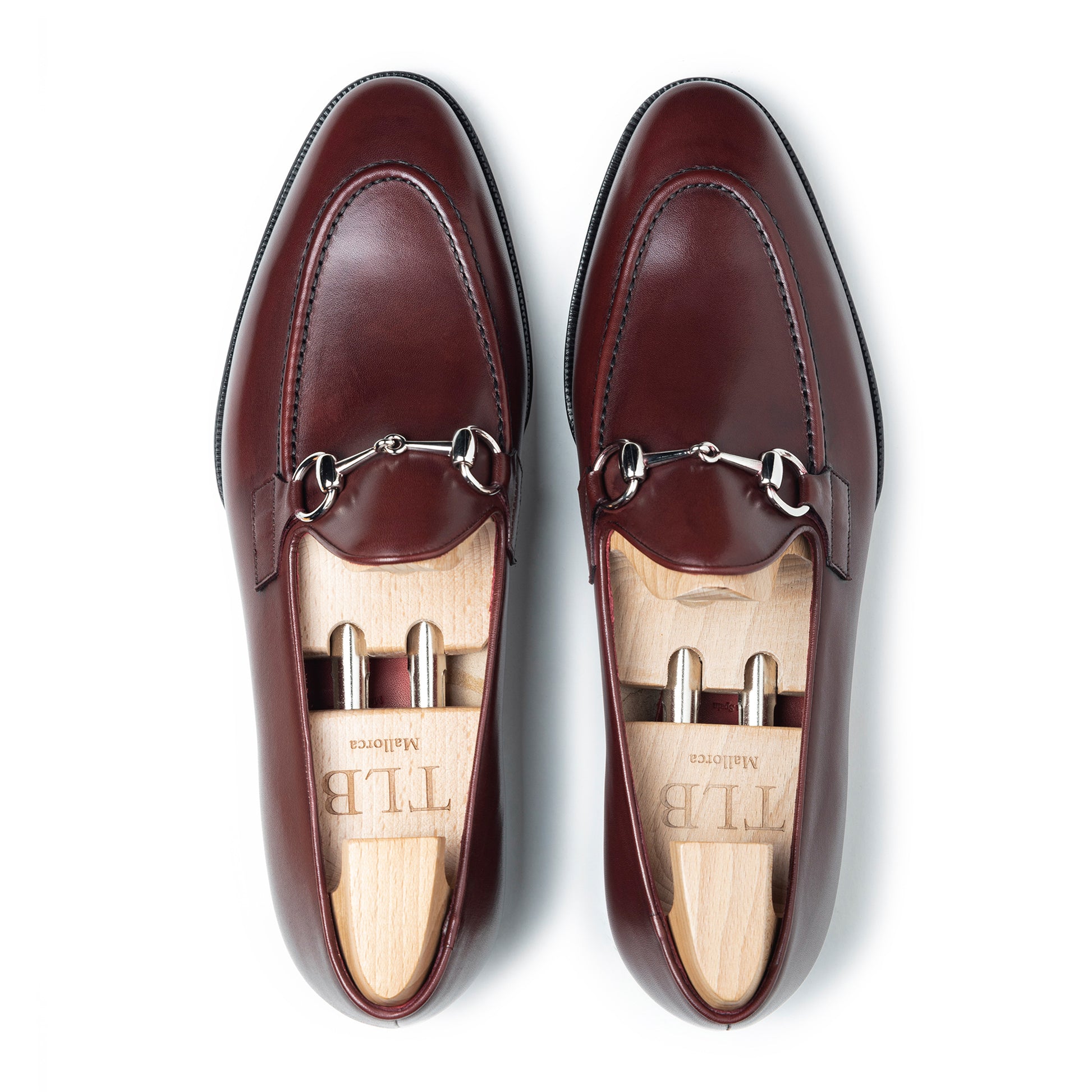 Initiativ krabbe Fantastiske TLB Mallorca | Men's Leather loafers | Men's leather shoes | Goya vegano  burgundy 283