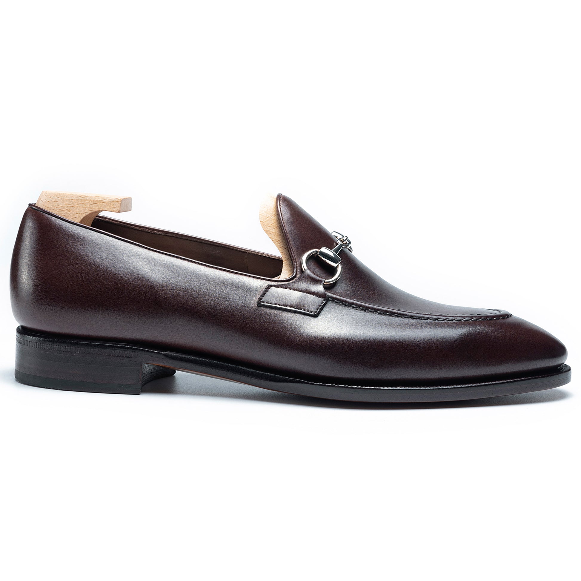 TLB Mallorca Men's Leather loafers | Men's leather shoes | vegano dark brown 283