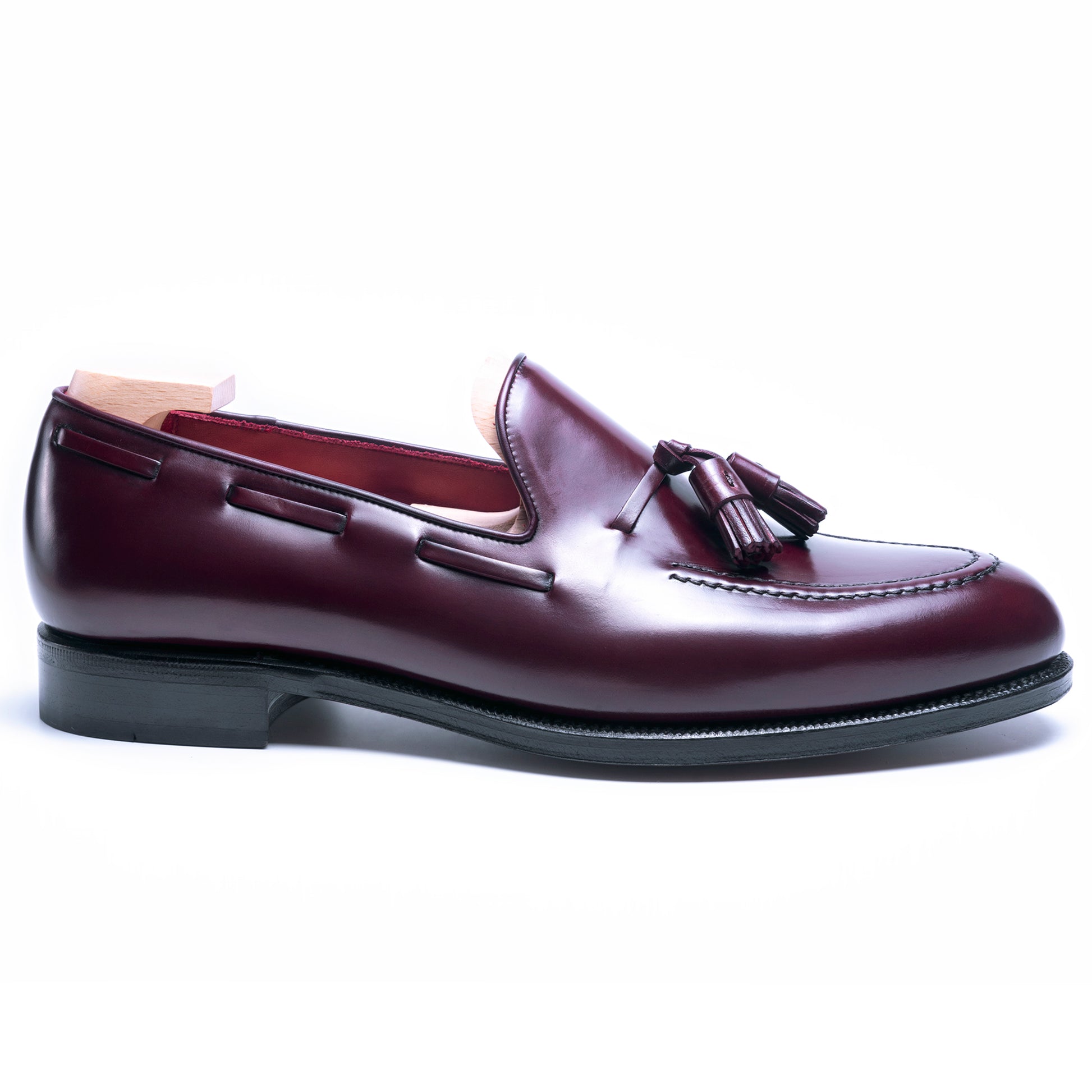 TLB Mallorca leather shoes - Men's Oxford shoes - Cordovan