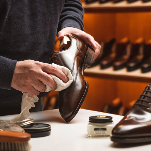 Shell Cordovan Men's shoe care Leather shoes care products TLB Mallorca