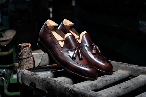 Shell cordovan Collection | Men's leather Oxford shoes | TLB Mallorca Shell cordovan Collection | Men's leather Oxford shoes | TLB Mallorca