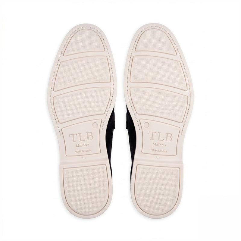 TLB Mallorca leather shoes 2010 / SOMMELIER / SUEDE NAVY