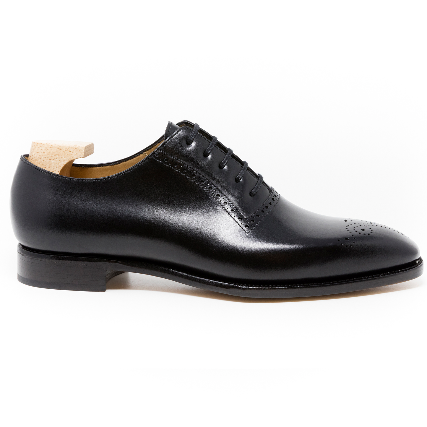 TLB Mallorca leather shoes 107 / PICASSO / BOXCALF BLACK