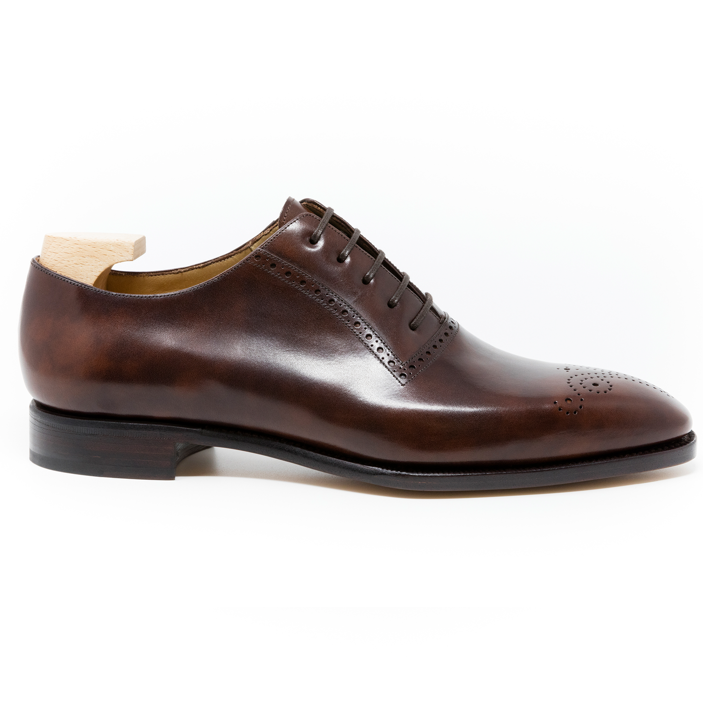 TLB Mallorca leather shoes 107 / PICASSO / MUSUEM CALF BROWN