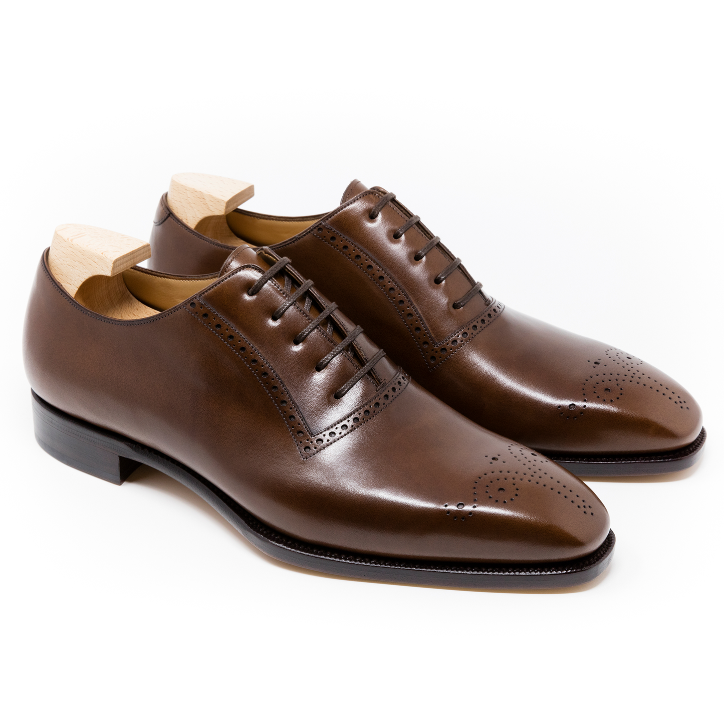 TLB Mallorca leather shoes 107 / PICASSO /VEGANO BROWN
