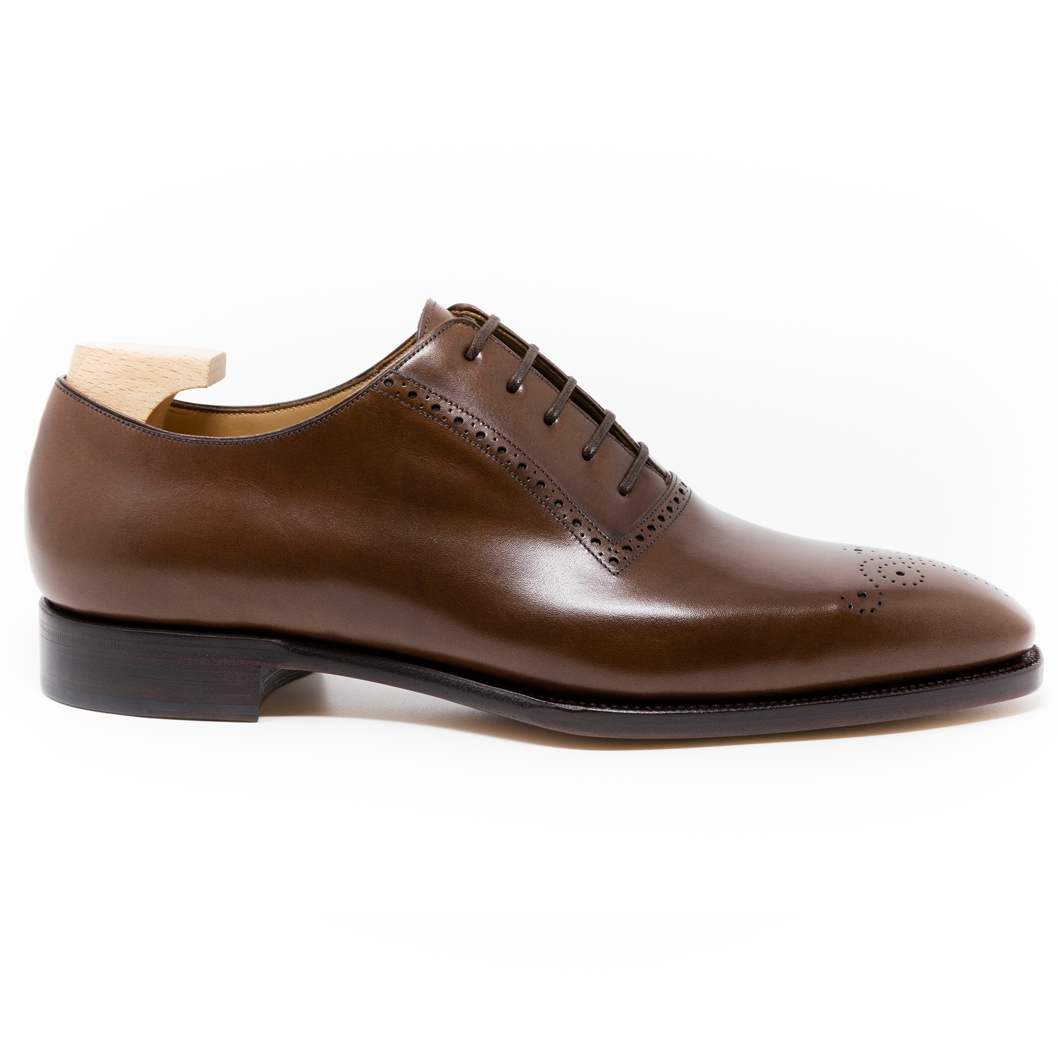TLB Mallorca leather shoes 107 / PICASSO /VEGANO BROWN