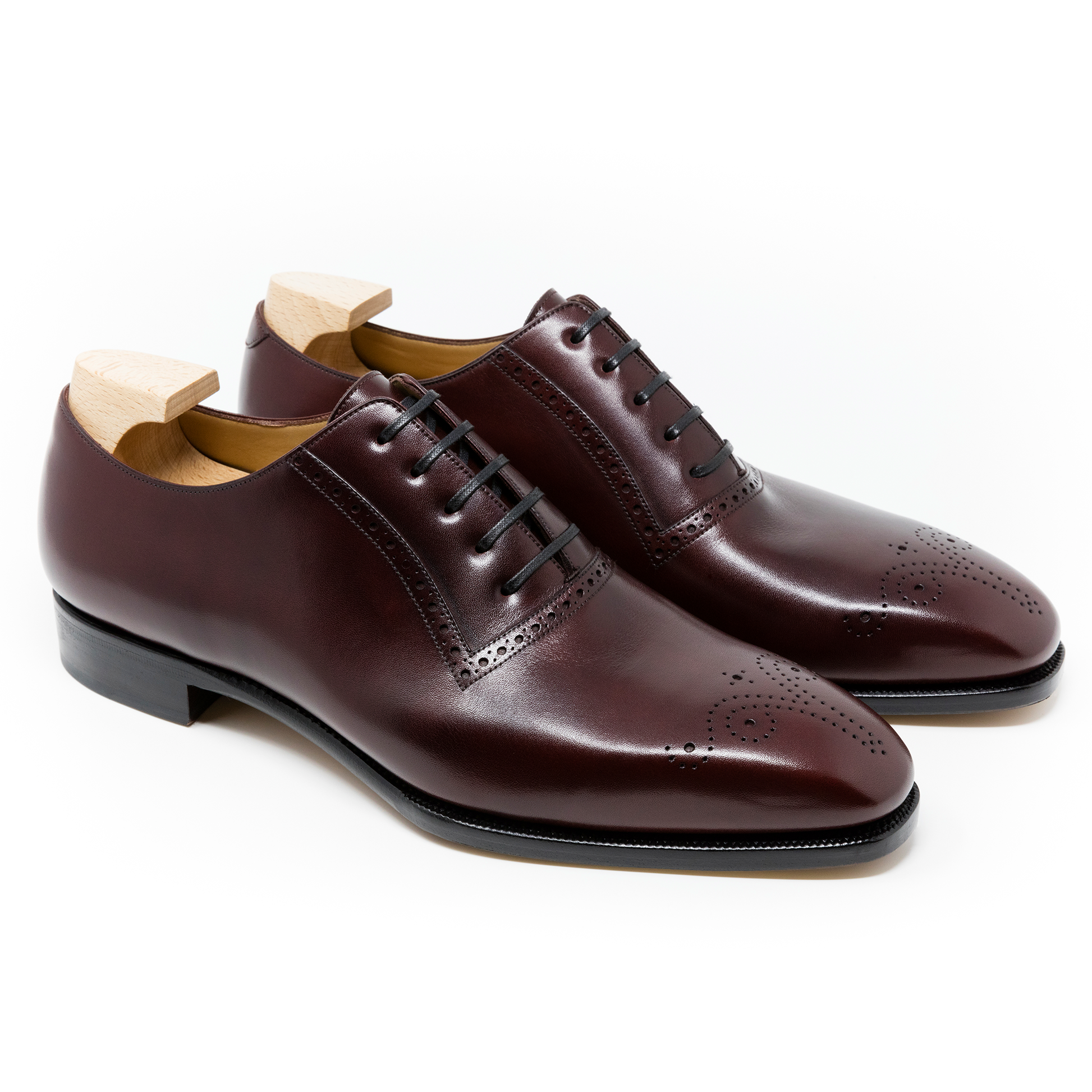 TLB Mallorca leather shoes 107 / PICASSO / VEGANO BURGUNDY