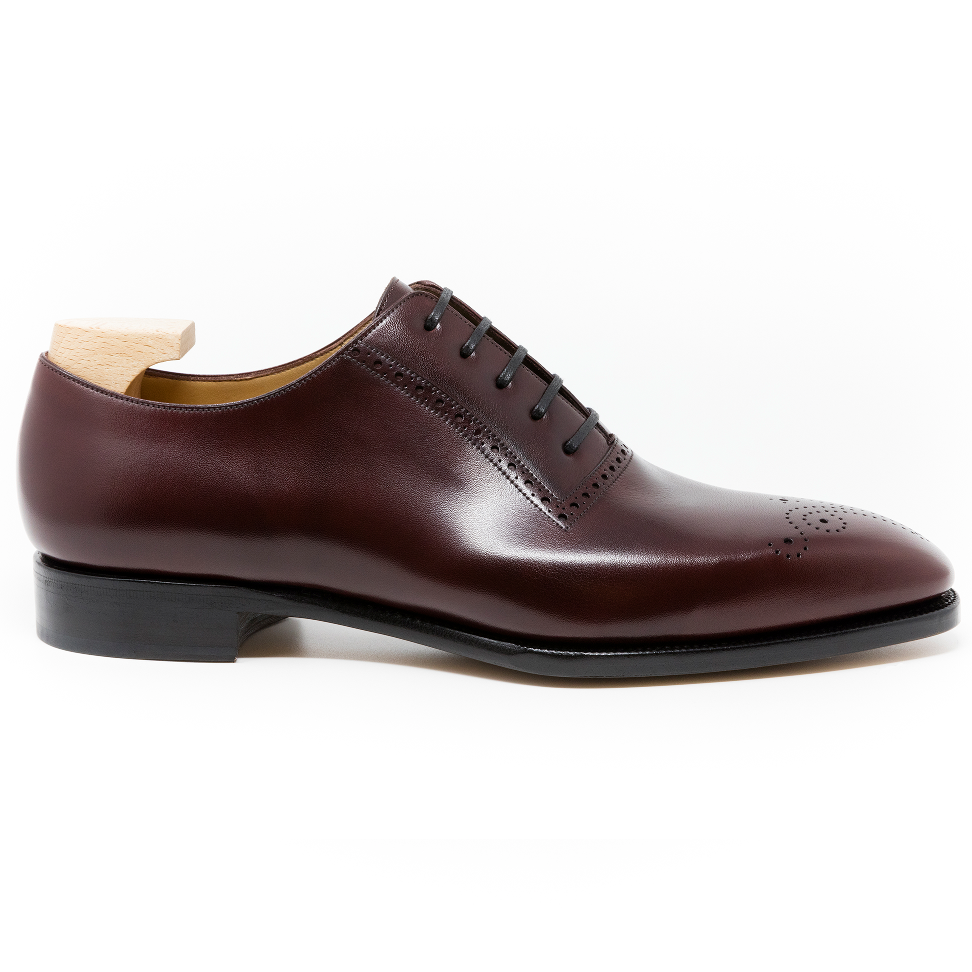 TLB Mallorca leather shoes 107 / PICASSO / VEGANO BURGUNDY