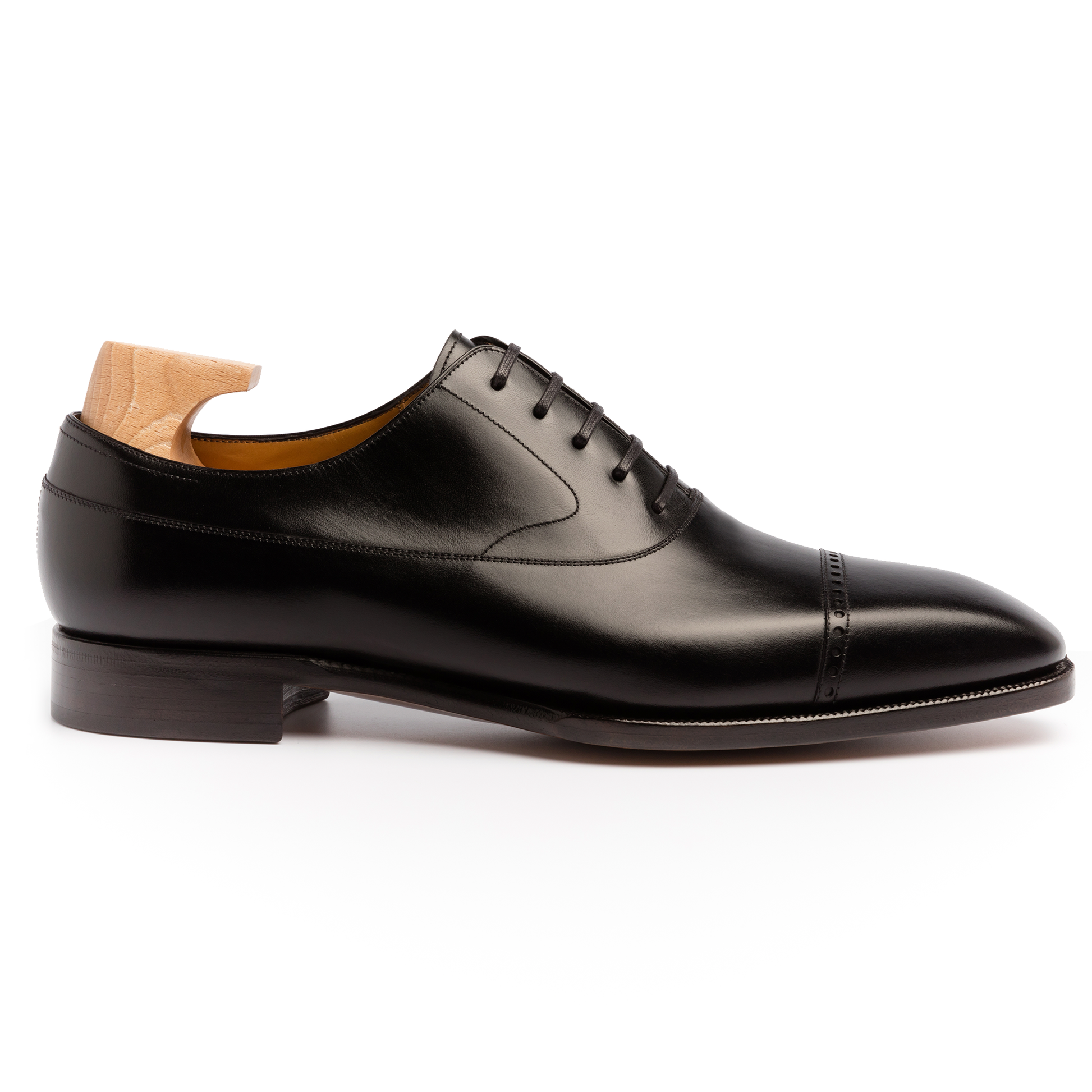 TLB Mallorca leather shoes 109 / PICASSO / BOXCALF BLACK
