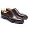 TLB Mallorca leather shoes 110 / PICASSO / HATCH GRAIN DARK BROWN 