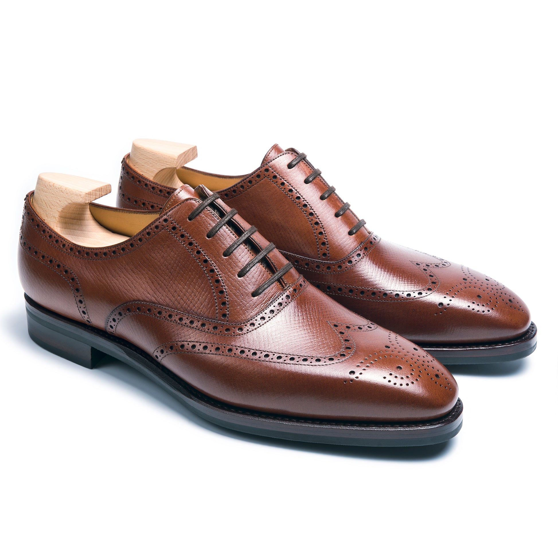 TLB Mallorca leather shoes 110 / PICASSO / HATCH GRAIN TAN