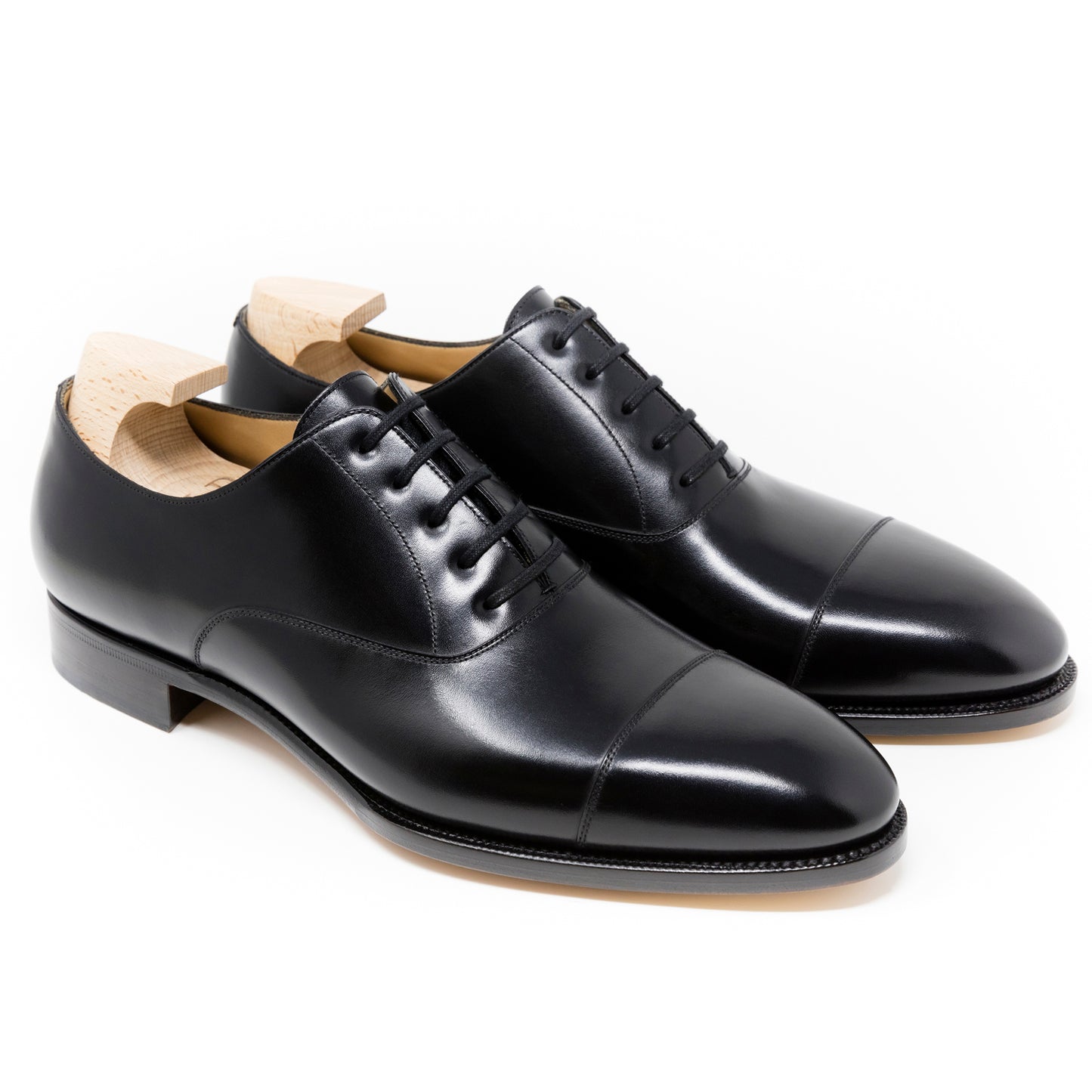 TLB Mallorca leather shoes 112 / GOYA / BOXCALF BLACK