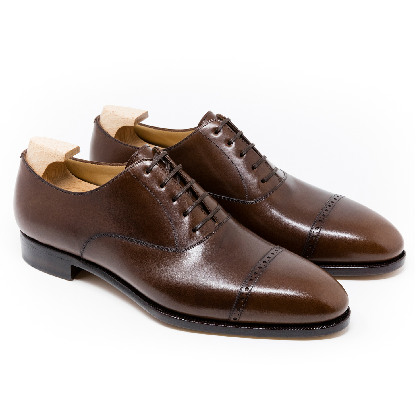 TLB Mallorca leather shoes 113 / GOYA / VEGANO BROWN