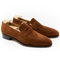 TLB Mallorca leather shoes 117 / GOYA / SUEDE POLO BROWN 