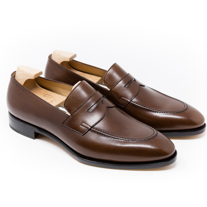 TLB Mallorca leather shoes 117 / GOYA / VEGANO BROWN