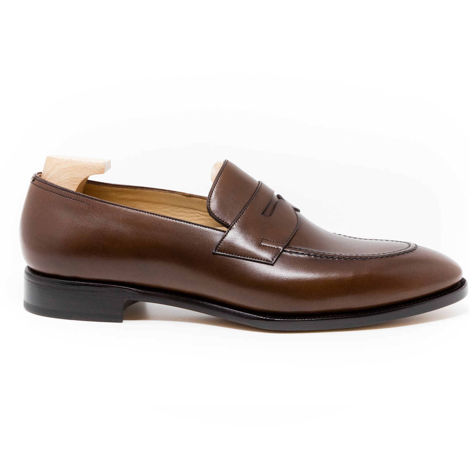 TLB Mallorca leather shoes 117 / GOYA / VEGANO BROWN