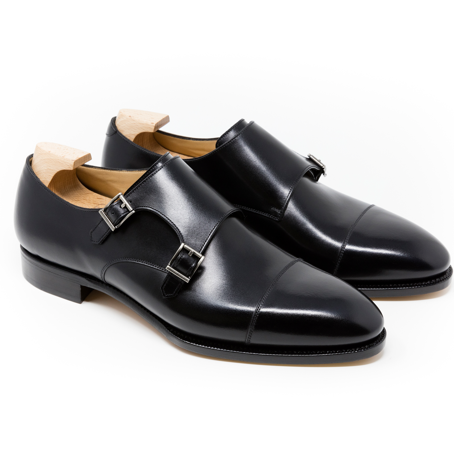 TLB Mallorca leather shoes 118 / GOYA / BOXCALF BLACK