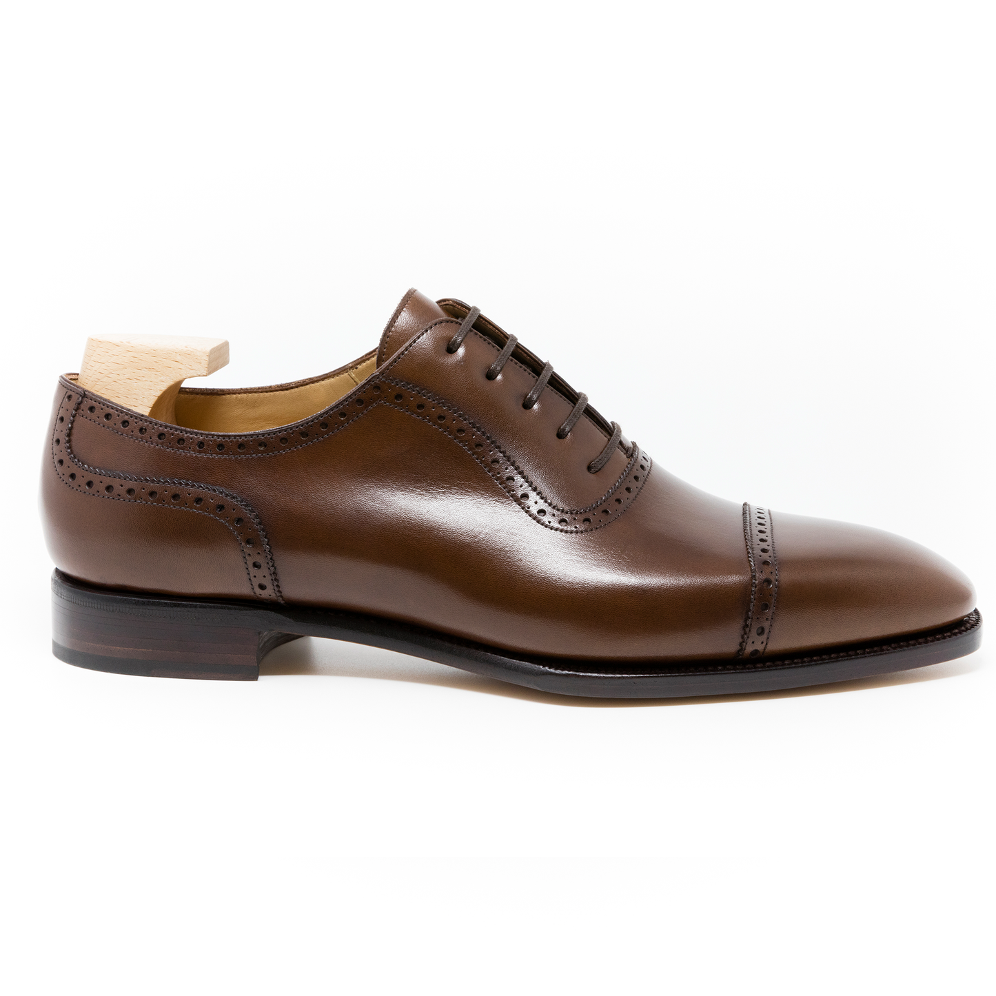 TLB Mallorca leather shoes 121 / PICASSO / VEGANO BROWN