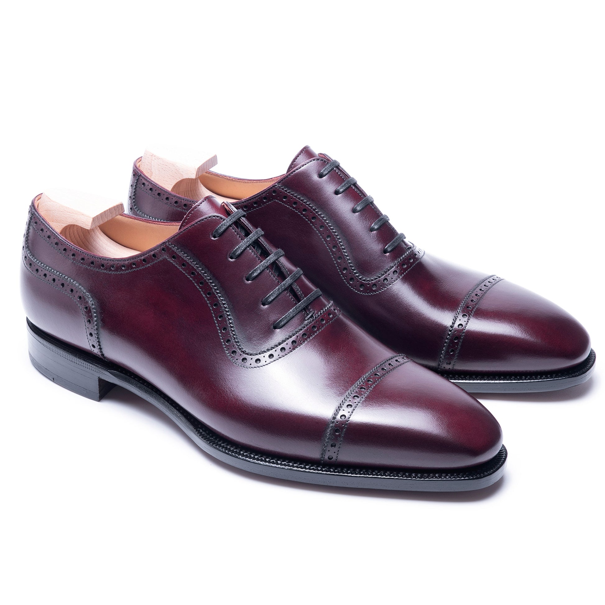 TLB Mallorca leather shoes 121 / PICASSO / VEGANO BURGUNDY