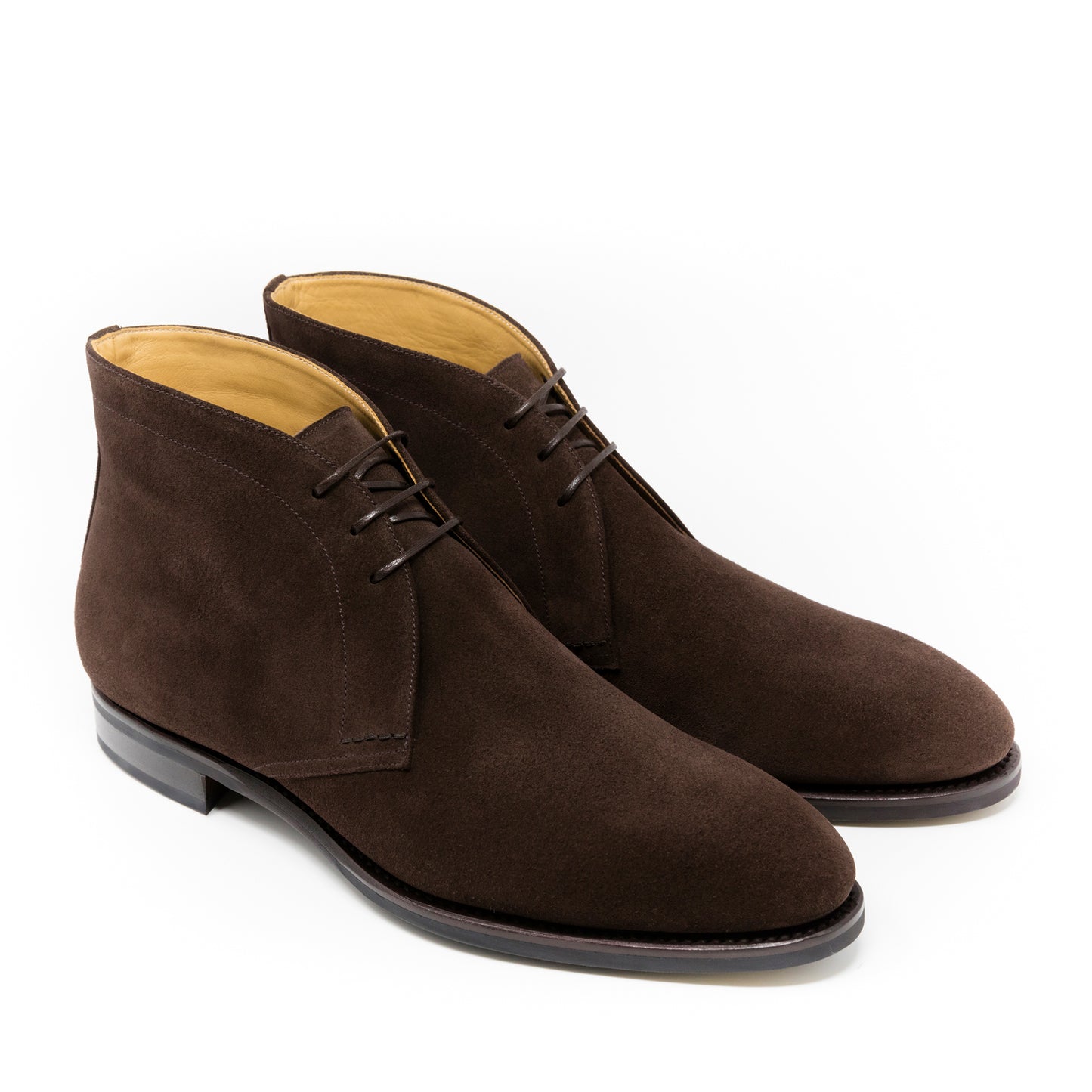 TLB Mallorca leather shoes 133 / GOYA / SUEDE BROWN