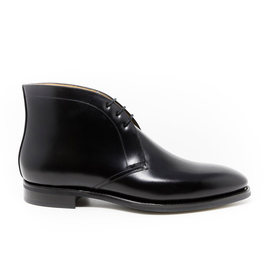 TLB Mallorca leather shoes 133 / GOYA / BOXCALF BLACK
