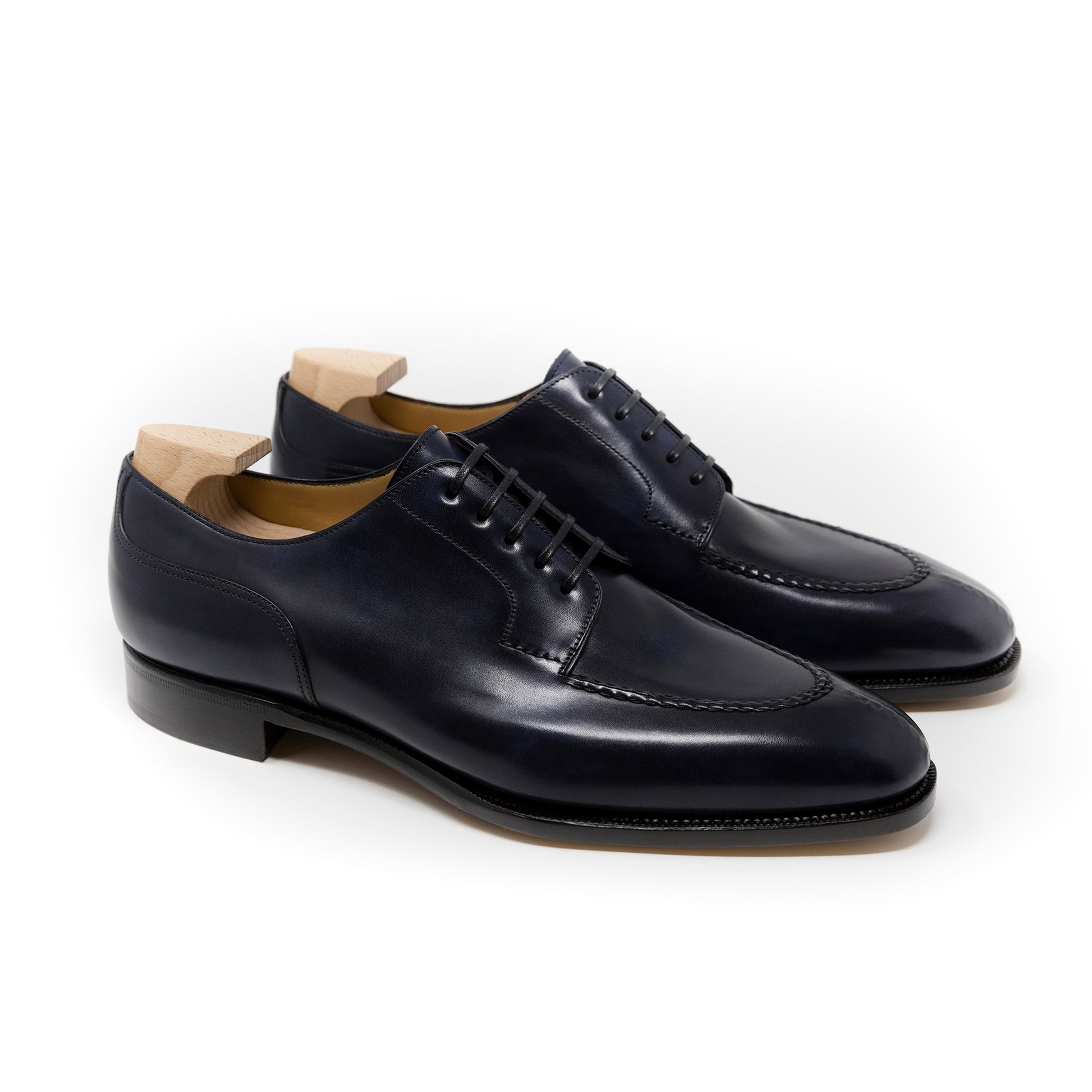TLB Mallorca leather shoes 135 / VELAZQUEZ / MUSEUM CALF NAVY