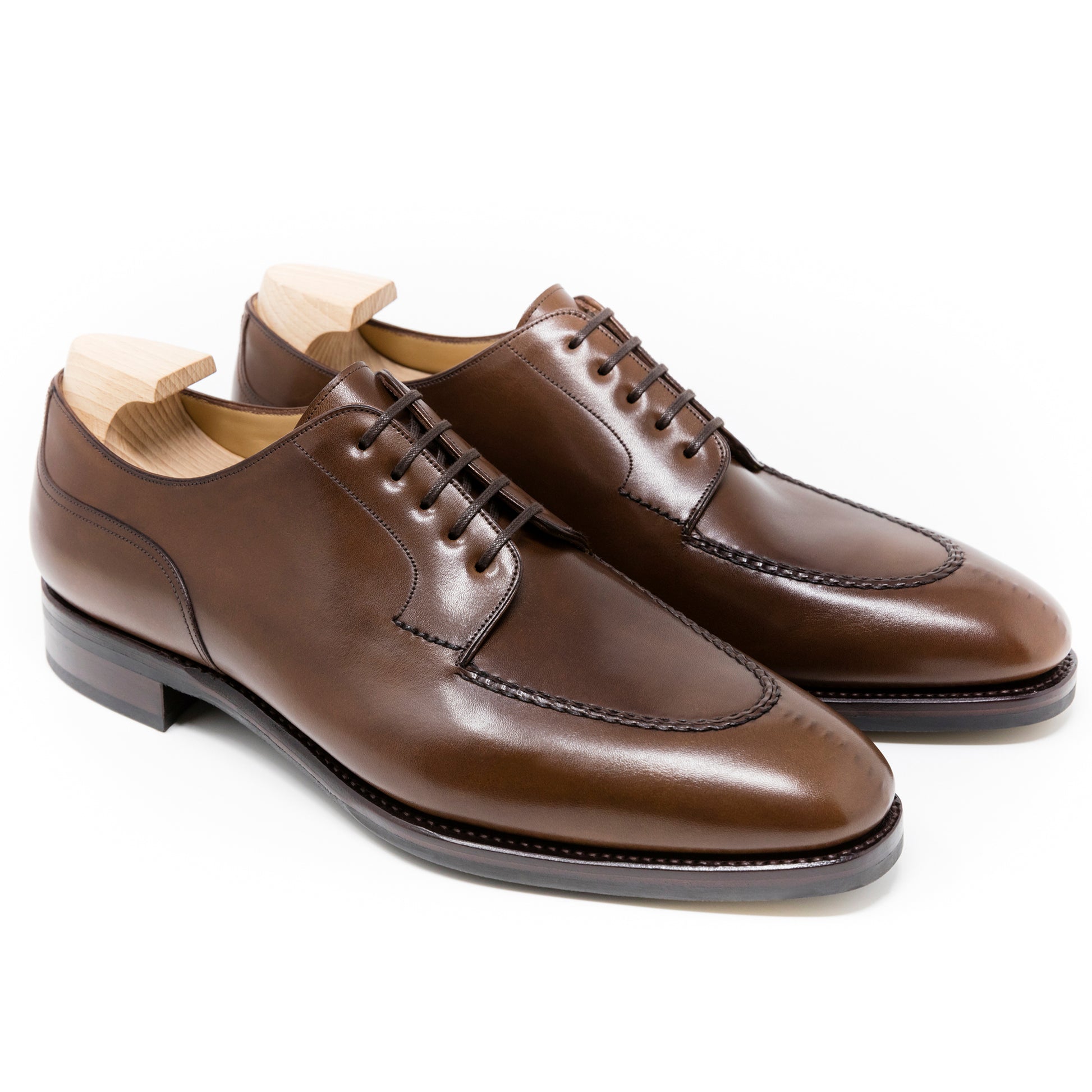 TLB Mallorca leather shoes 135 / VELAZQUEZ / VEGANO BROWN