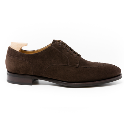 TLB Mallorca leather shoes 136 / GOYA / SUEDE BROWN