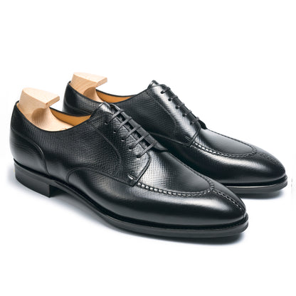TLB Mallorca leather shoes 136 / GOYA / HATCH GRAIN BLACK