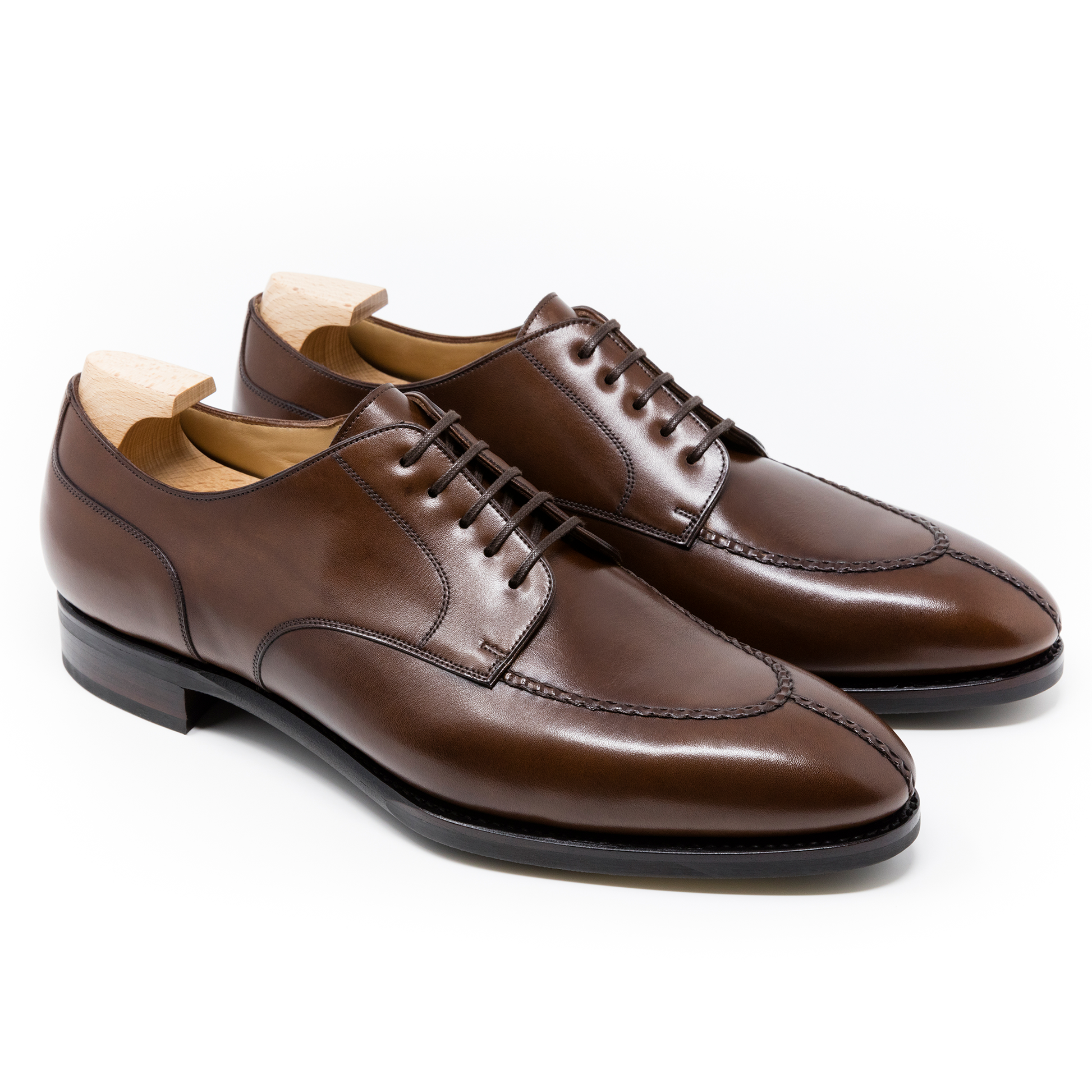 TLB Mallorca leather shoes 136 / GOYA / VEGANO BROWN