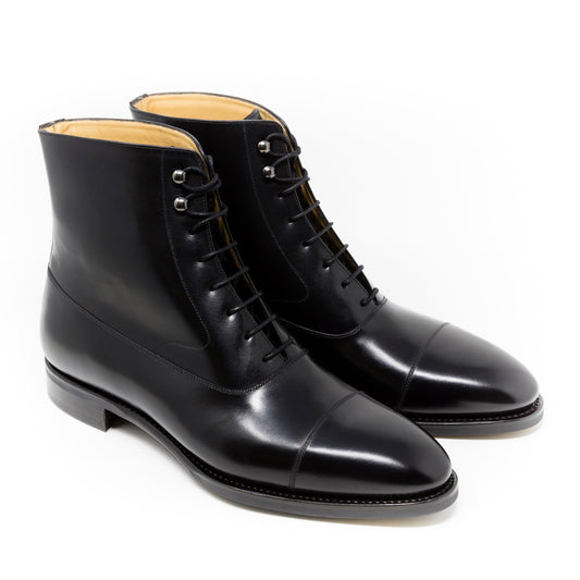 TLB Mallorca leather shoes 180 / GOYA / BOXCALF BLACK