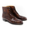 TLB Mallorca leather shoes 181 / PICASSO / MUSEUM CALF BROWN 