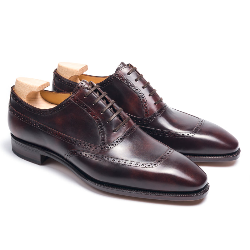 TLB Mallorca leather shoes 193 / VAN GOGH / MUSEUM CALF BROWN