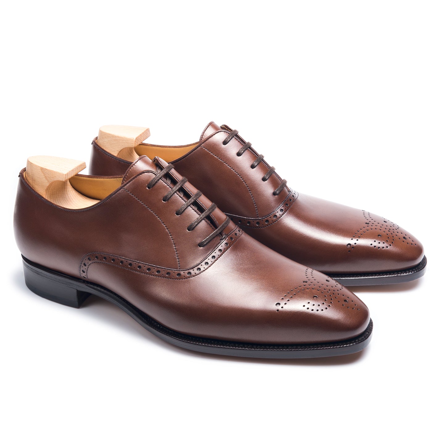 TLB Mallorca leather shoes 195 / VAN GOGH / VEGANO BROWN