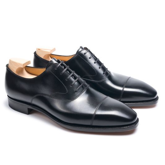 TLB Mallorca leather shoes 198 / VAN GOGH / BOXCALF BLACK