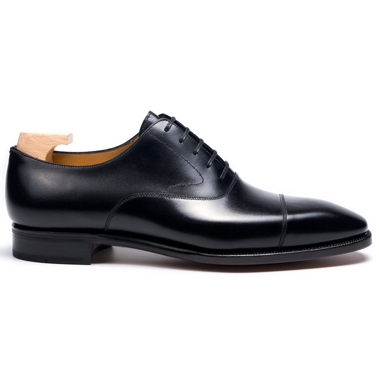 TLB Mallorca leather shoes 198 / VAN GOGH / BOXCALF BLACK