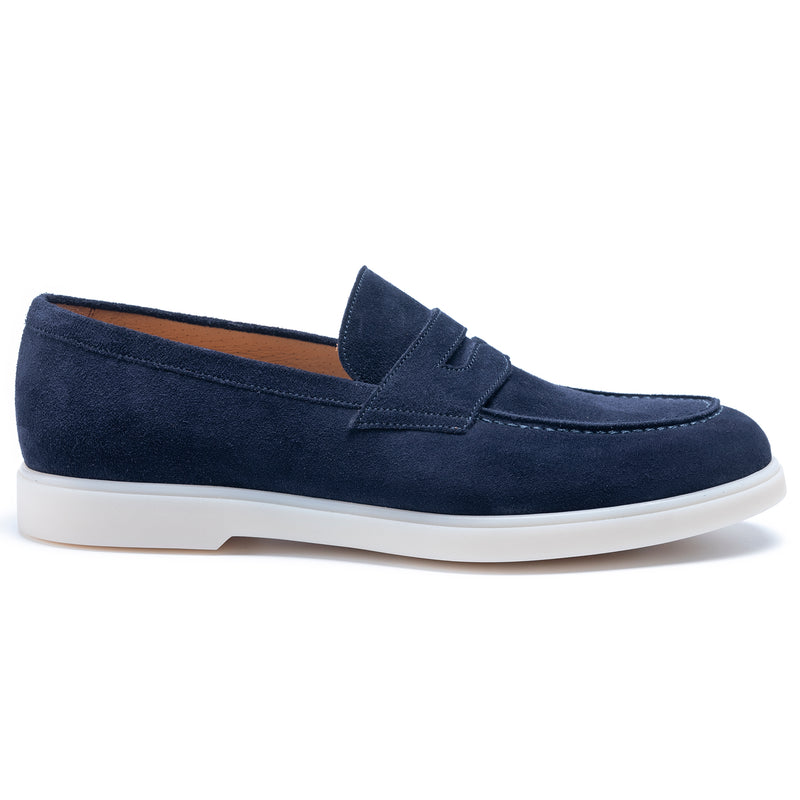 TLB Mallorca leather shoes 2008 / SOMMELIER / SUEDE NAVY
