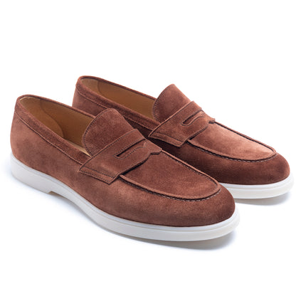 TLB Mallorca leather shoes 2008 / SOMMELIER / SUEDE POLO BROWN