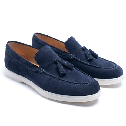 TLB Mallorca leather shoes 2010 / SOMMELIER / SUEDE NAVY